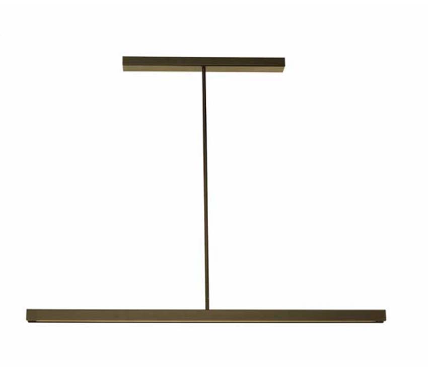Suspension - Bronze - 125x100cm - Dimmable - E27 - 4x60W