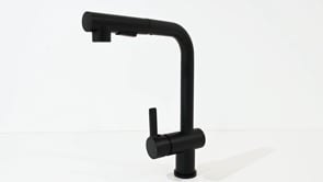 Robinet de cuisine Maeve noir mat avec bec extractible Robinet de cuisine Maeve noir mat avec bec extractible