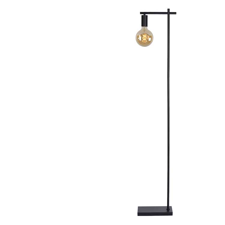 Lampadaire - noir - 152cm - E27 - 40W