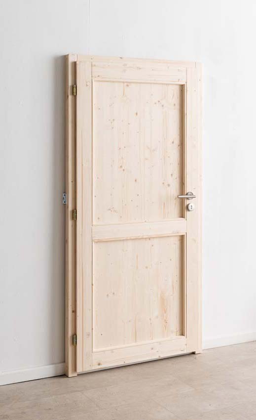 Houten buitendeur Gargano 980x1980mm rechts duwend