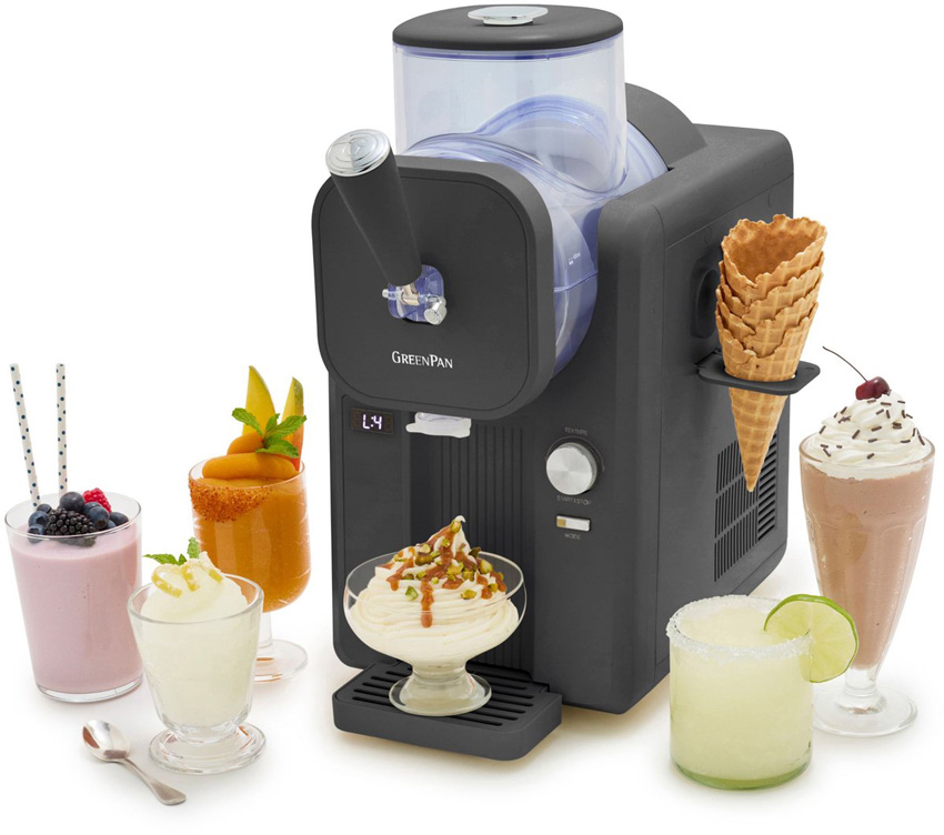 Machine à glace GreenPan Frost auto-réfrigérante gris 1,8L