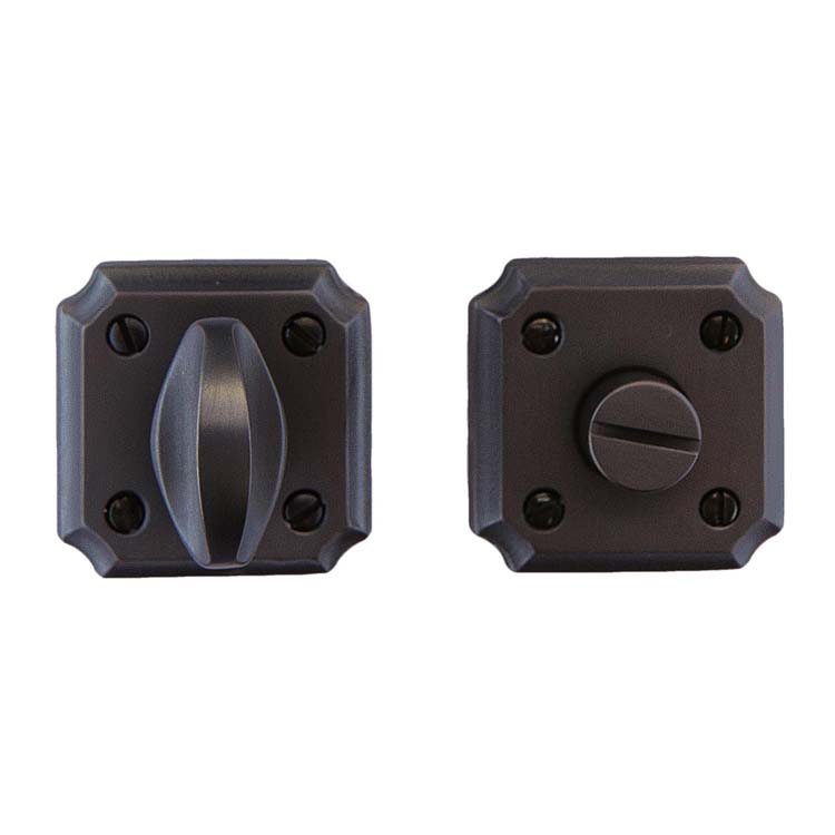 Quincaillerie toilette genua carbon noir
