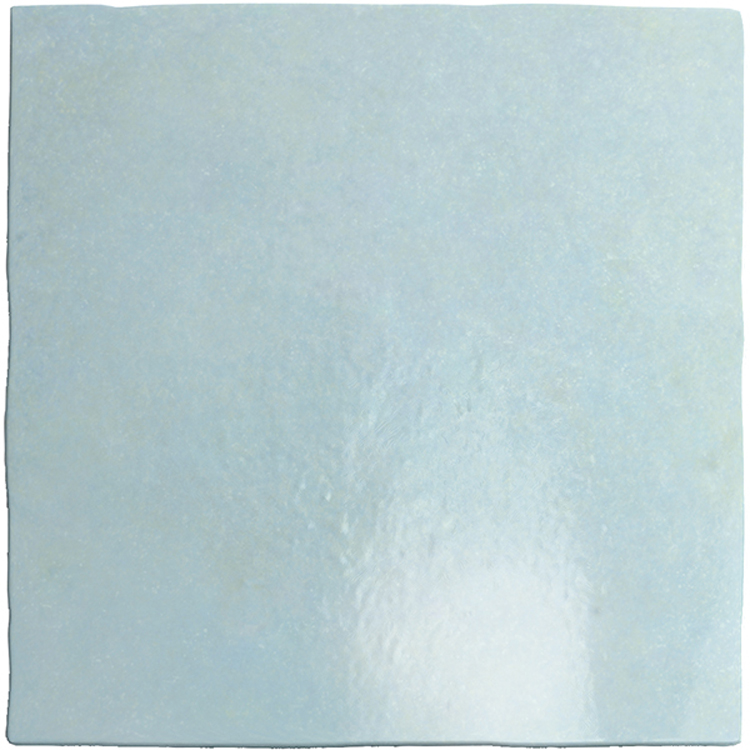 Carrelage mural Alisa bleu aqua brillant 13.2x13.2cm