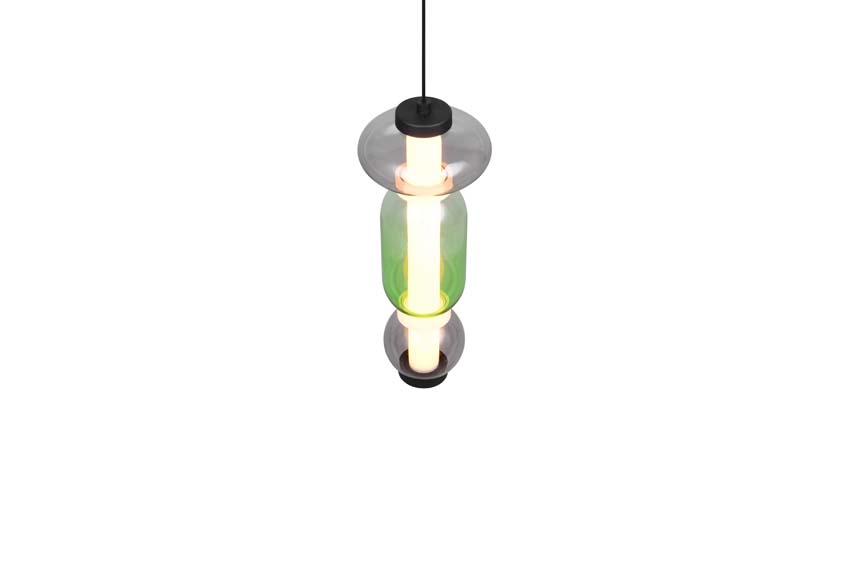 Suspension - Transparant - Ø15,5cm - Dimmable - LED - 1x8W - 2300-4000K