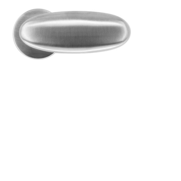 Poignée de porte pro lecce modèle nouveau look inox sans rosace