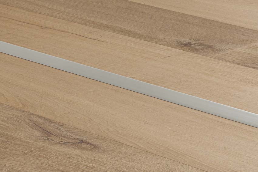 Profilé d'expansion Quick-Step argent 200x3,1x1cm