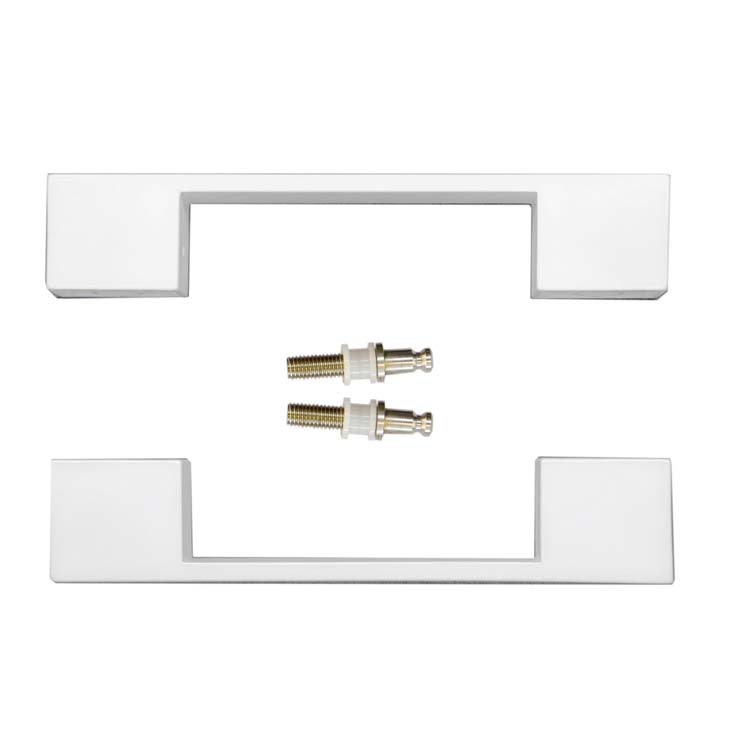 Tirant pro arezzo 180mm blanc paire pour verre