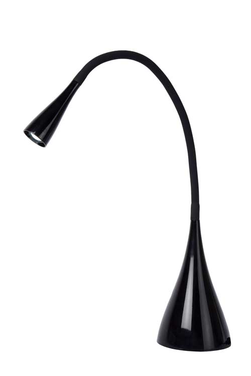 Lucide ZOZY - Bureaulamp - LED Dimb. - 1x3W 3000K - Zwart