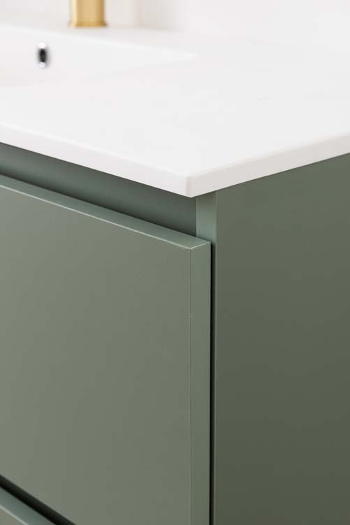 Armoire colonne Dotan eucalyptus vert