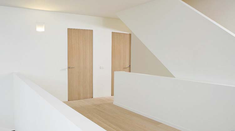 Bloc-porte Xinnix X40 Kit+pann.porte placage chêne planches 73x211.5cm