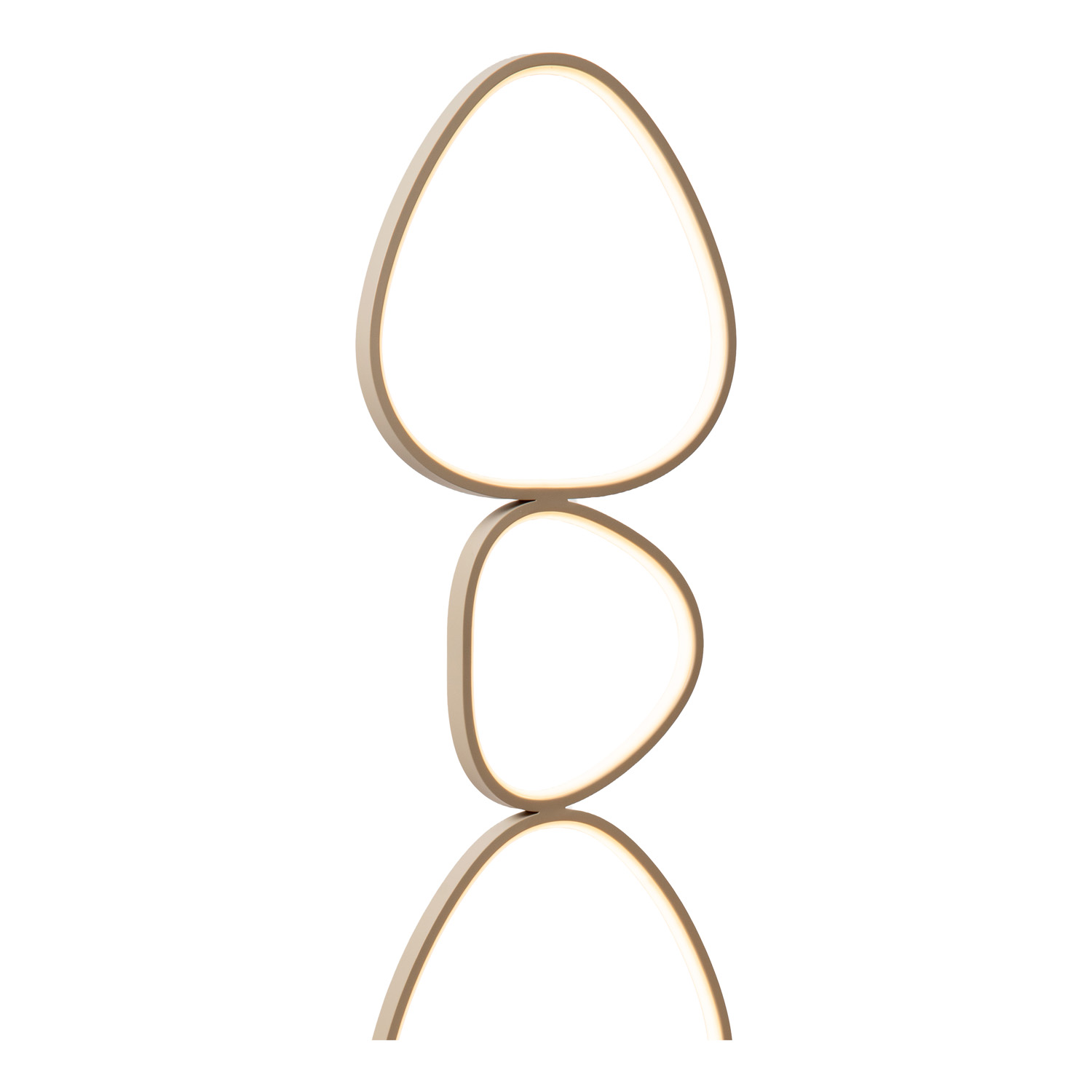 Lampadaire - LED Dim. - CCT - 1X48W 2700K/4000K - Taupe