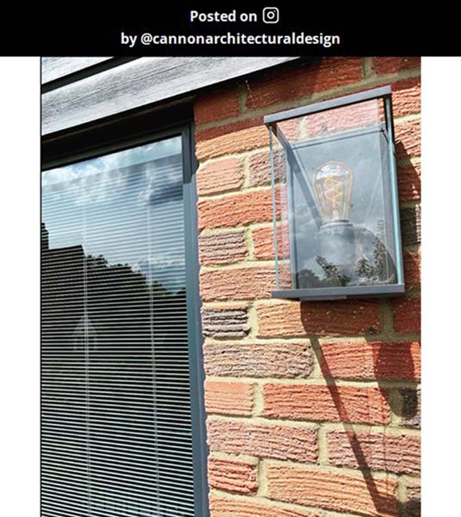 Wandlamp buiten - antraciet - E27 - IP54