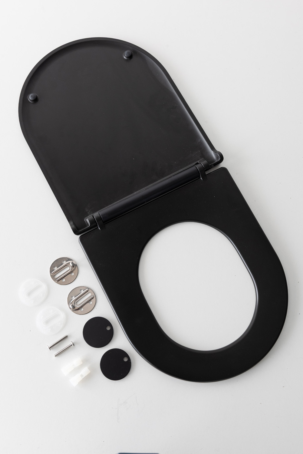 Abattant WC Lamine noir mat