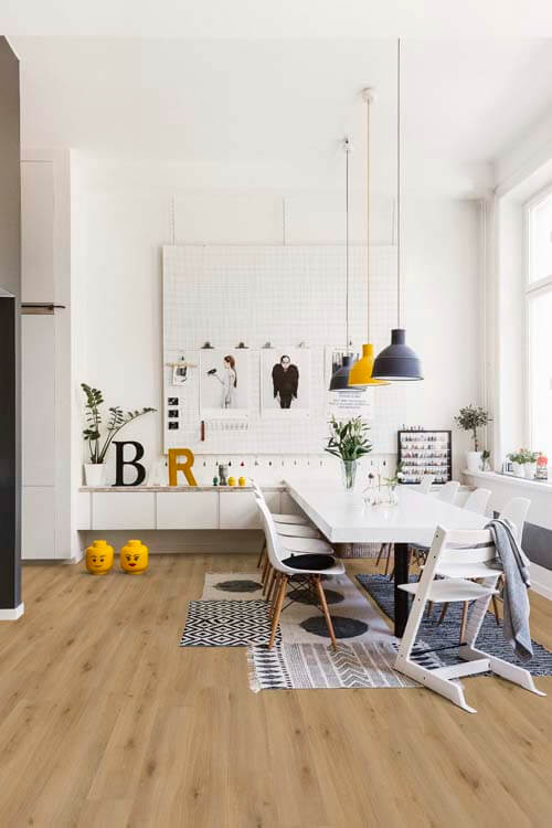 Laminaat Quick-step Quicko- 8mm - blonde eik - waterbestendig