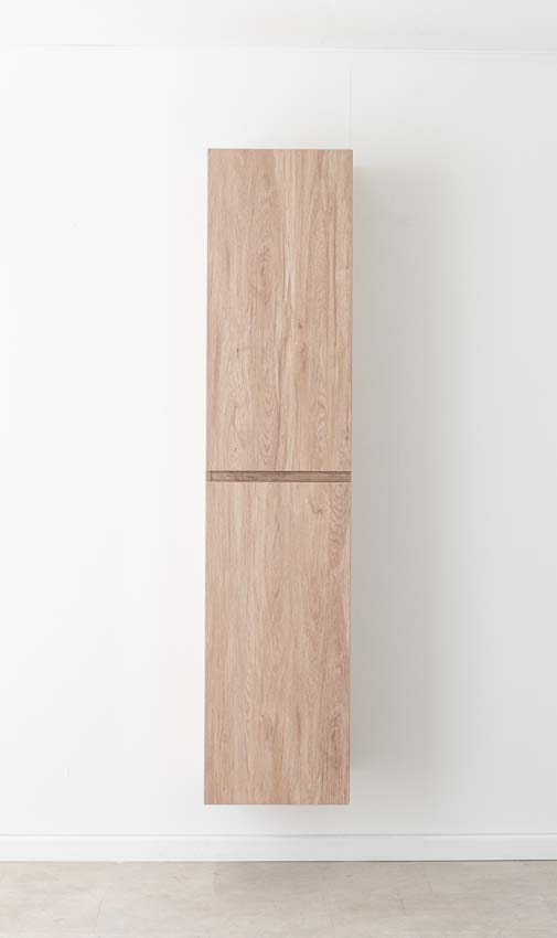 Kolomkast Bianca/Bella eik hangend 180x40x35cm