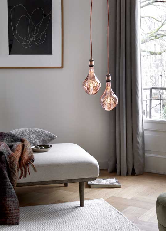 Lampe LED rose XXL range