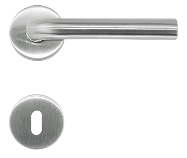 Porte de poignée inox Milano 19mm - 13cm