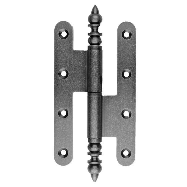 Paumelle br 3.5x80x140 vieil argent gauche