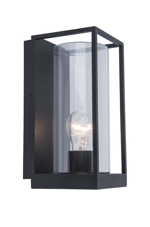 Eclairage extérieur lampe murale noir mat E27 40W