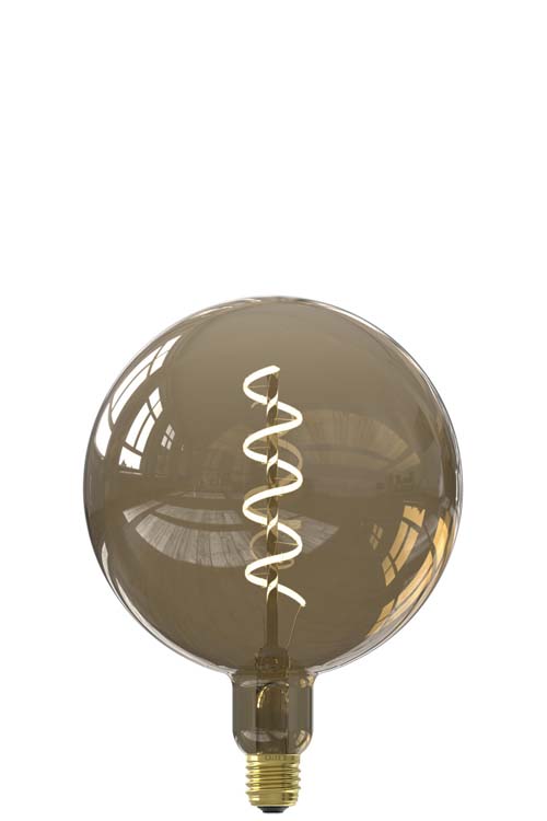 Led XXL brun E27 Ø 20 cm 130 lumen 1800K