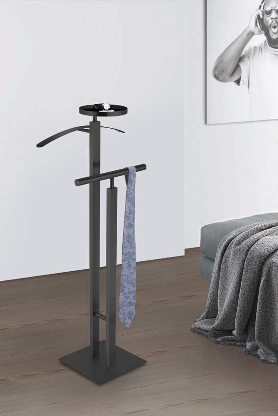 Dressboy Zack Atacio en acier inoxydable noir 108cm