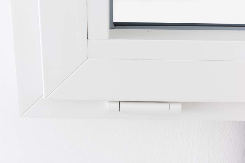 Châssis battant pvc Deceuninck Elegant Infinity blanc/bl B600xH500 mm
