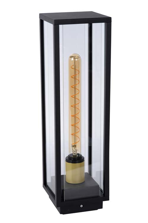 Borne extérieure - noir - E27 - 15W - IP54