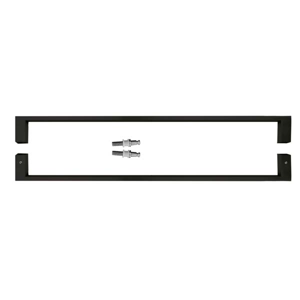Tirant pour porte en verre cosmic noir 500 mm