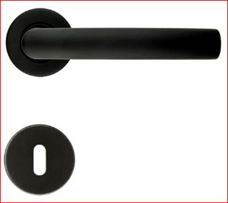Deurkruk pro Brienza C zwart R+E