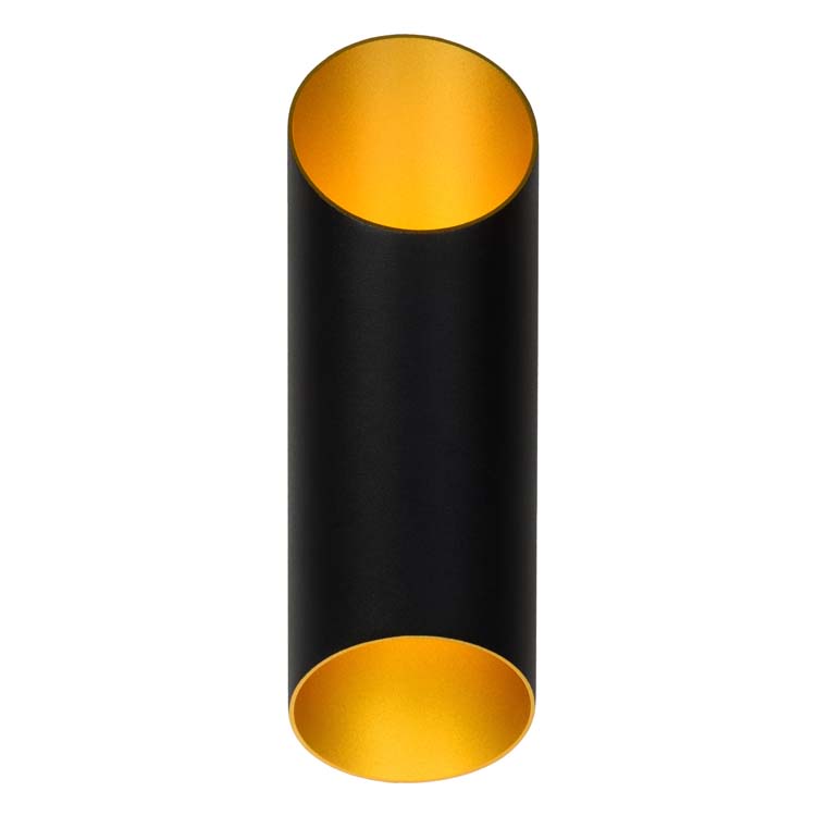 Applique murale - Ø 10 cm - 1xG9 - Noir