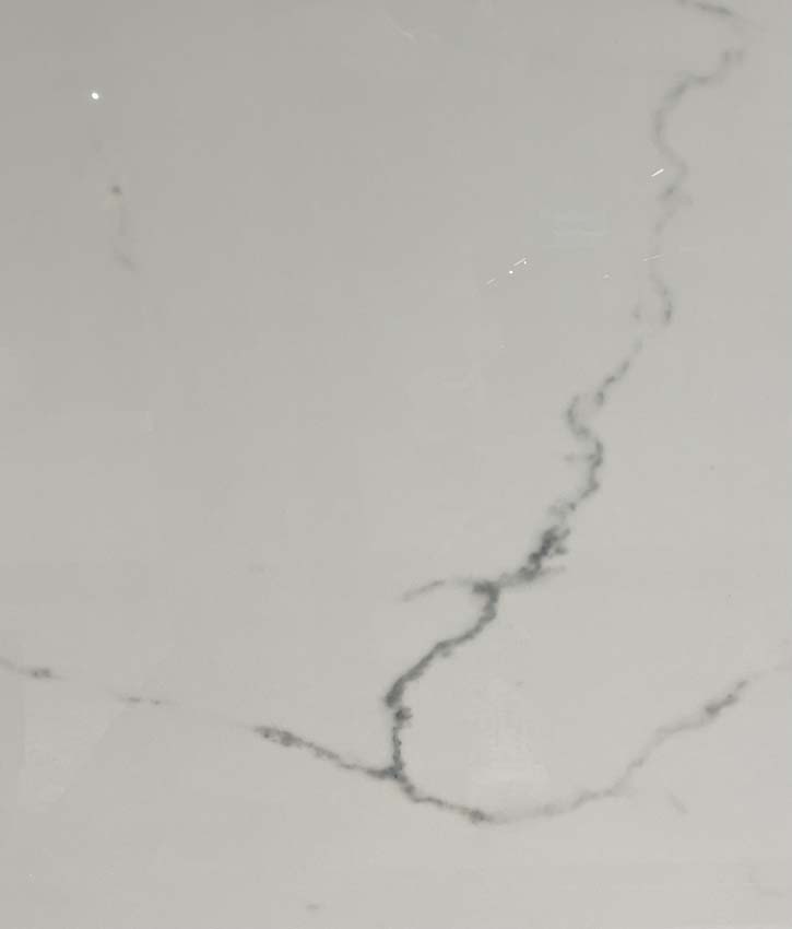 Carrelage de sol et mural Lucca Di Marmi imitation marbre blanc brillant 60x120cm