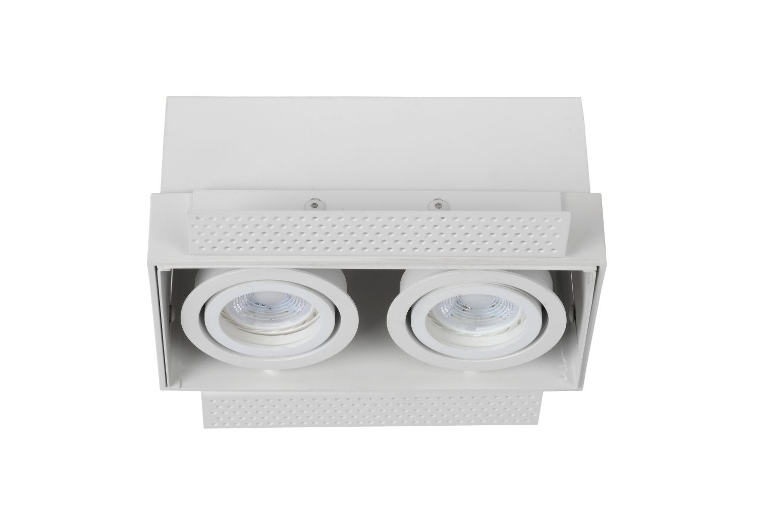 TRIMLESS Spot encastrable 2xGU10/50W Blanc