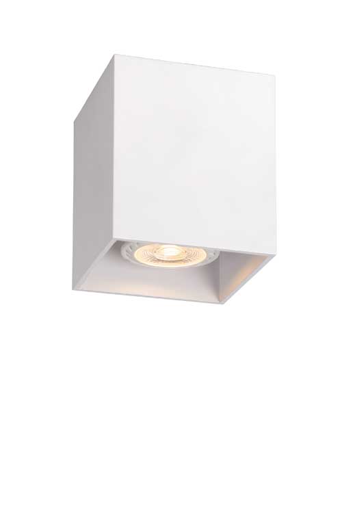 Lucide BODI - Spot plafond - Ø 8 cm - GU10 - Blanc
