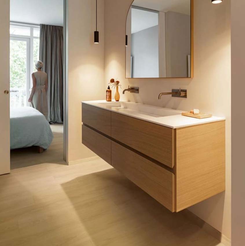 Stratifié Quick-Step Classic Plus 8 mm Biscuit Brown 120x19cm