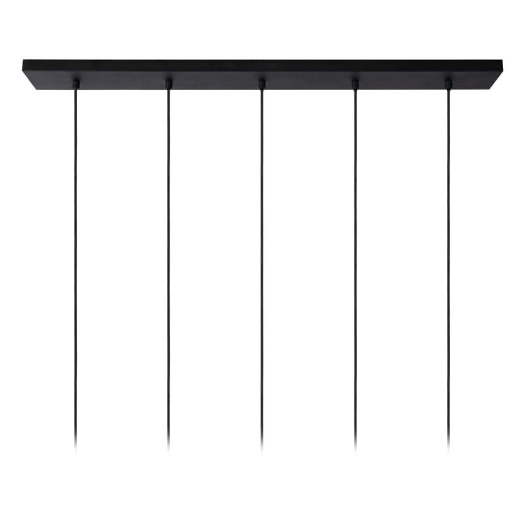 Lucide LIONEL - Suspension - 5xE27 - Noir