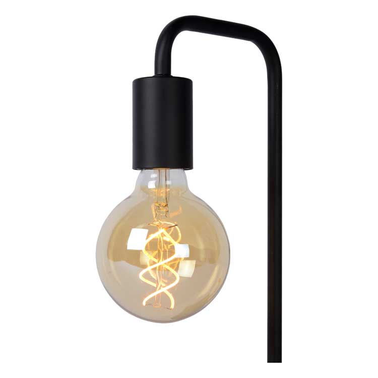 Lucide LORIN - Lampe de table - E27 - Noir