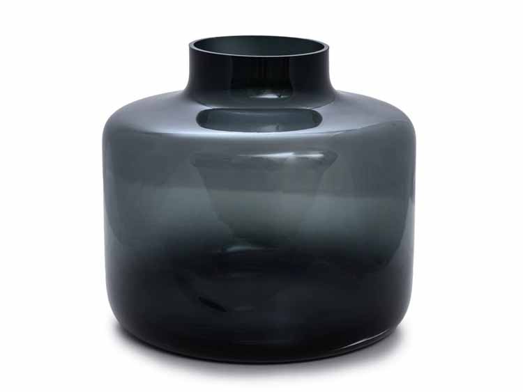 Vaas Salt&Pepper smoked zwart glas H20 cm