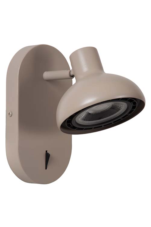 Lucide SENSAS - Wandspot - 1xES111 - Beige