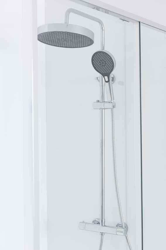 Doucheschuifdeur Ulani chroom 118-120x200cm