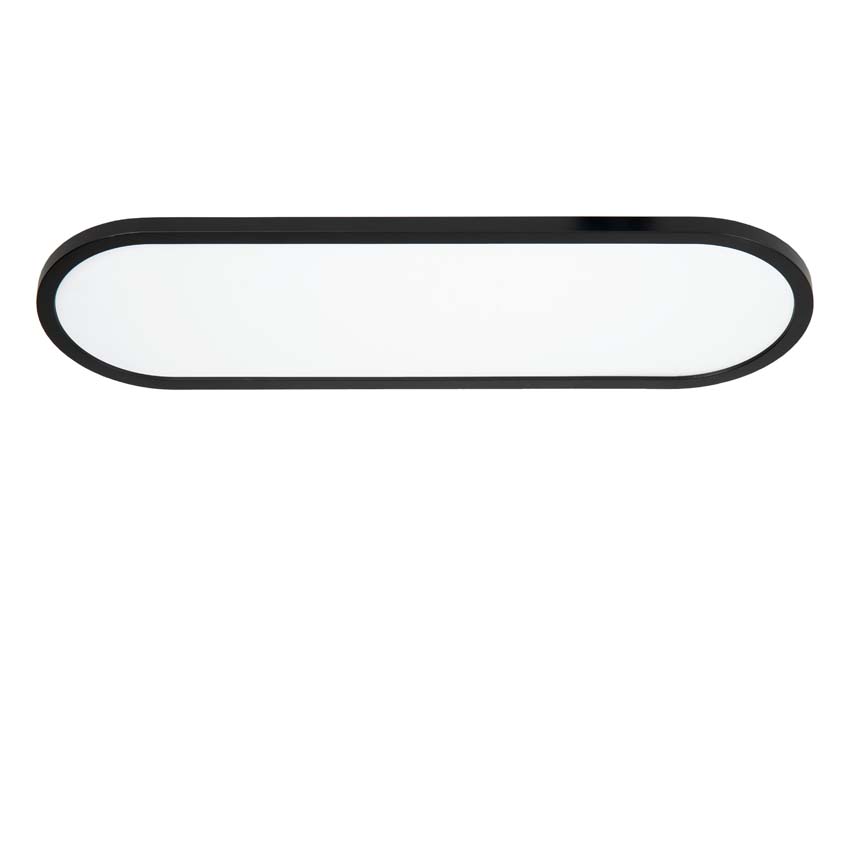 Lucide Essential Elly - Plafonnier - LED dimmable - CCT - 1x24W 2700K/4000K - Opalin