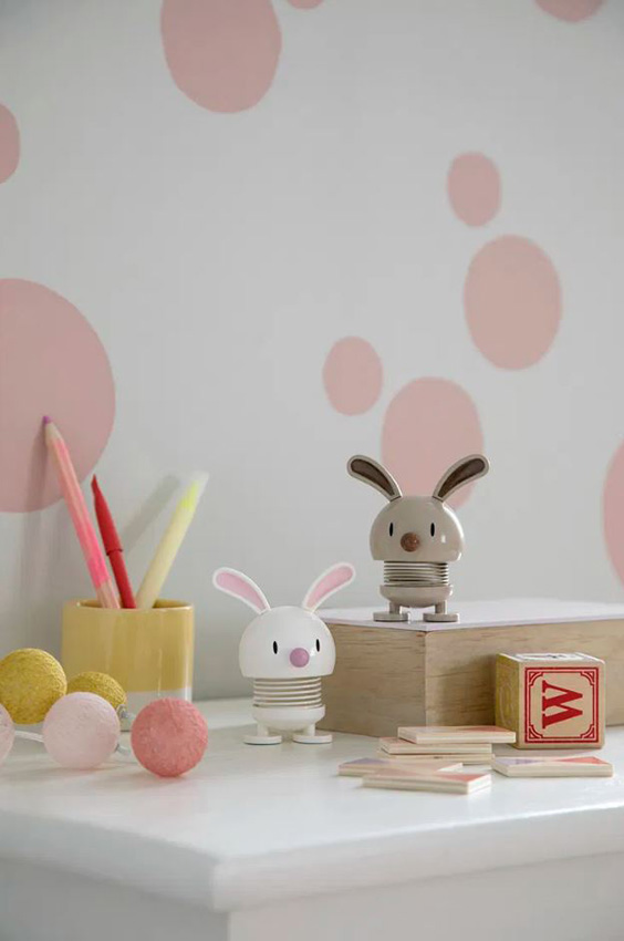 Hoptimist Bunny wit S