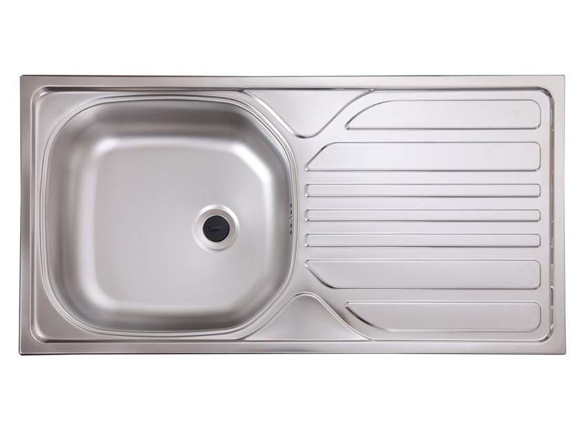 Spoelbak Ned inox 86x43,5cm