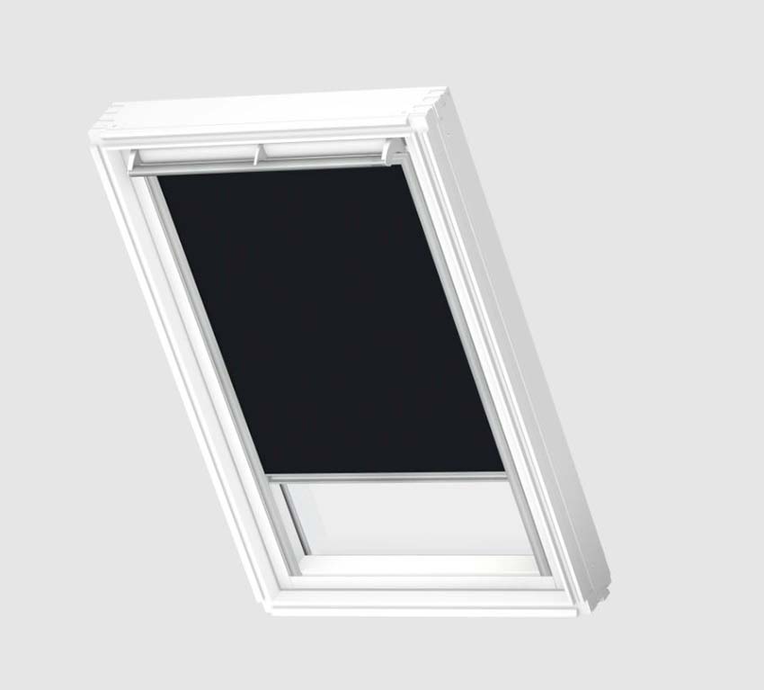 Store enrouleur Velux occultant à commande manuelle noir MK08 3009S