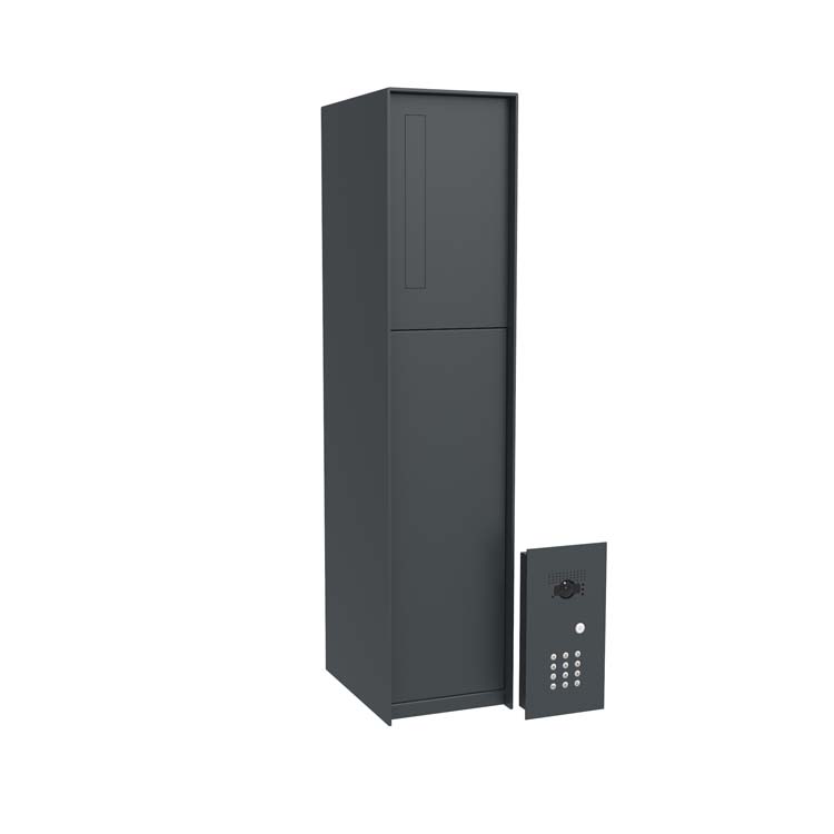 Pakketbrievenbus Fenix front connect bticino zwart+ck