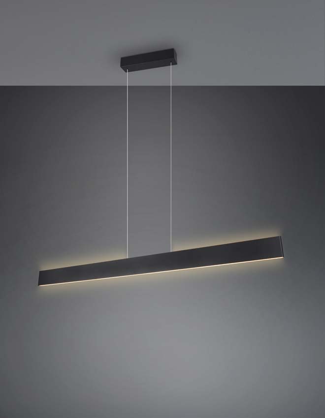 Suspension Easy Lift - Noir - 150cm - Dimmable - 1x35W  2700-6000K