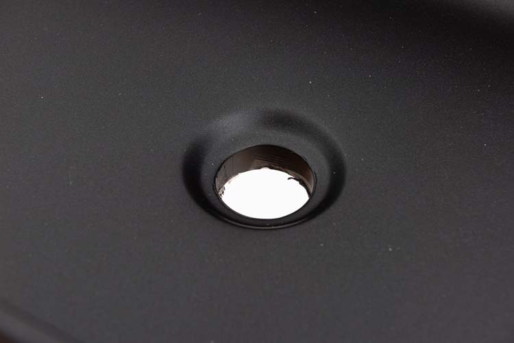 Opbouwkom Mo mat zwart 56x38x12cm