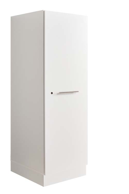 Meuble pour buanderie Decowash armoire de rangement blanc 50x67,5x162cm