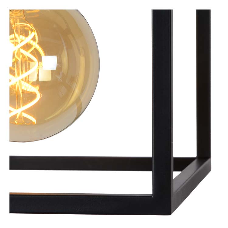 Hanglamp - zwart/goud - E27 - 40W