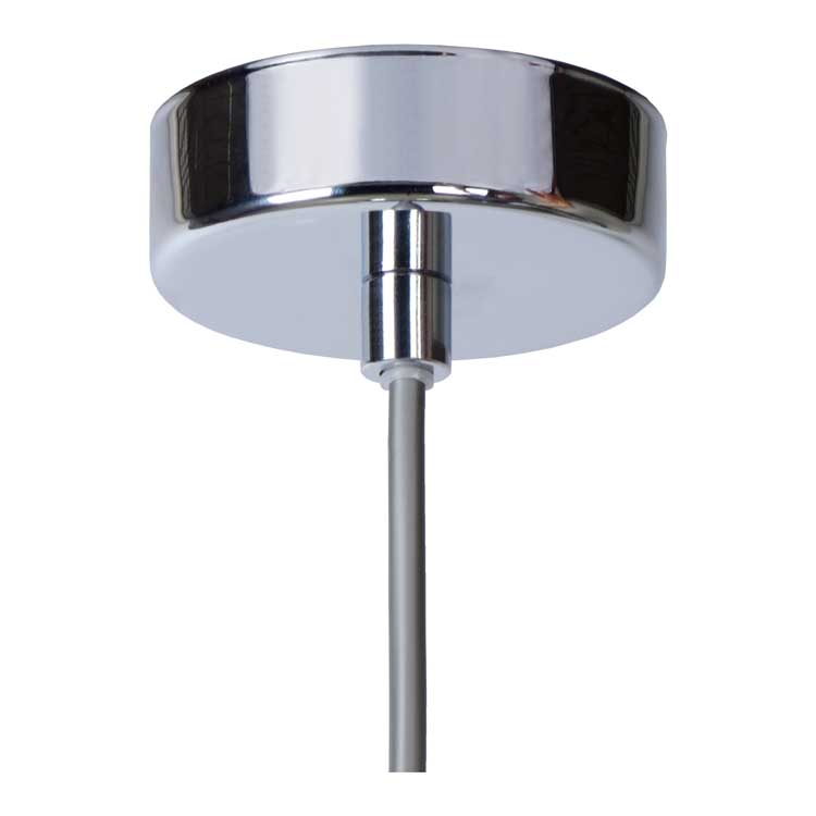 Lucide ERYN - Hanglamp - Ø 20 cm - E27 - Chroom