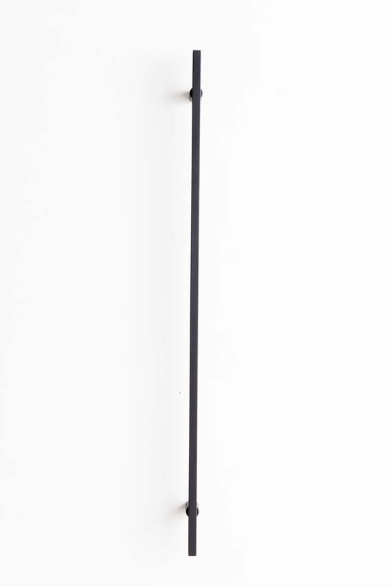 Tirant de porte extérieur FEZ inox noir mat 30x20x1200mm